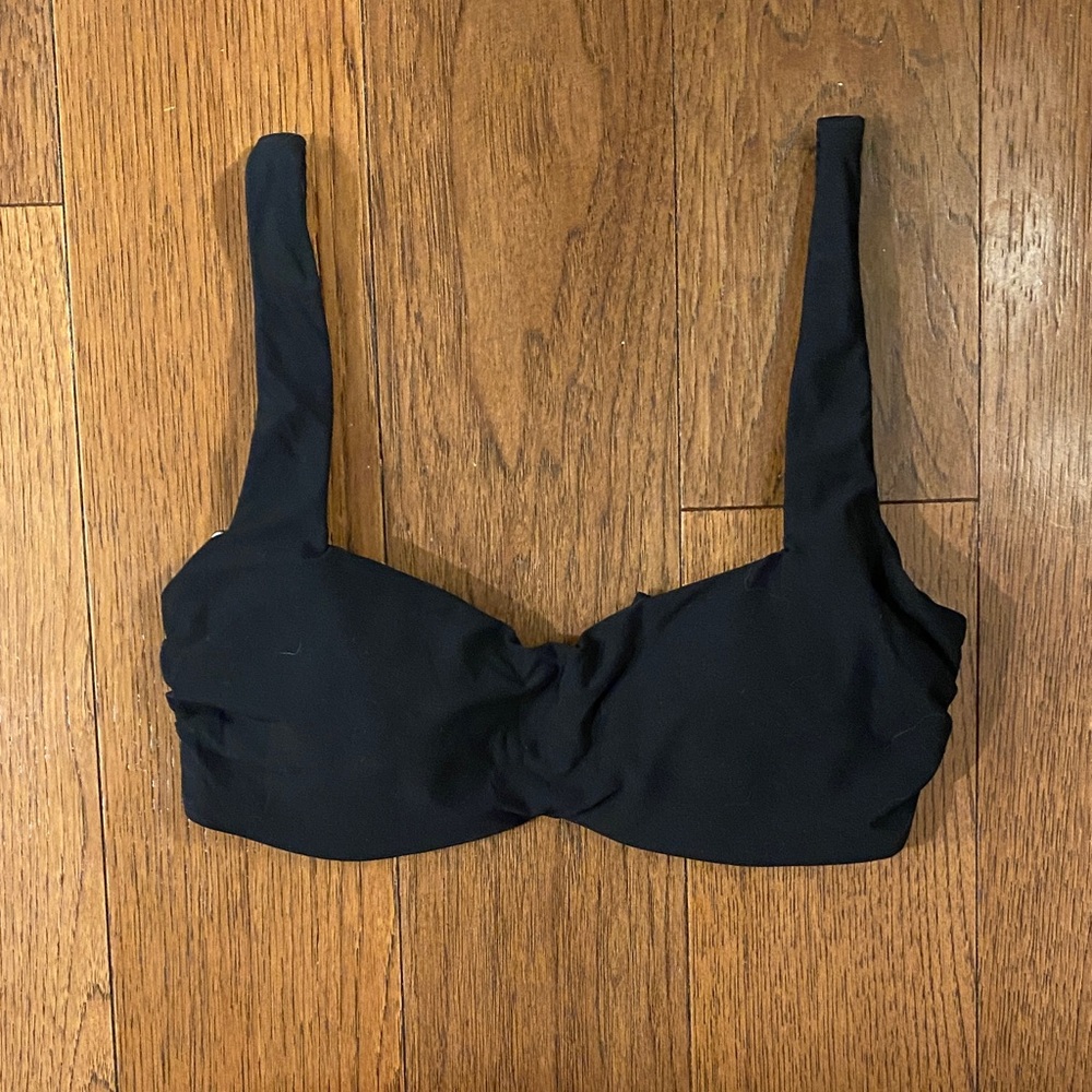 Athleta Black Women's Square Bikini Top